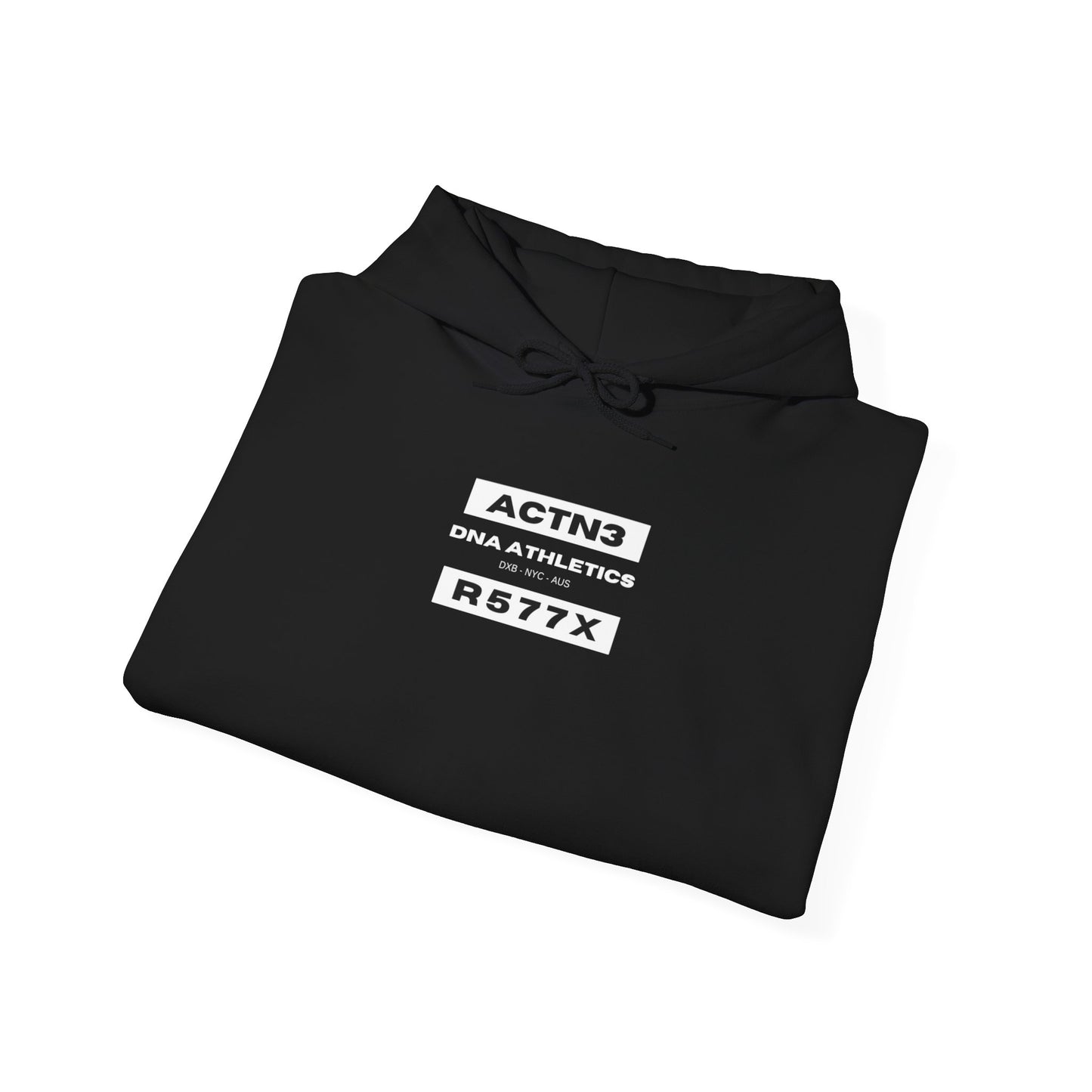 ACTN3 DNA Athletics R877X Hoodie — Genetic Fitness Tech Pullover