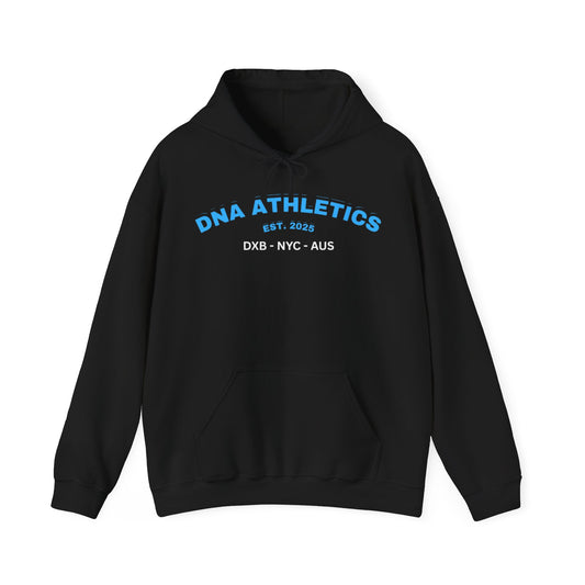 DNA Athletics Hoodie — DXB · NYC · AUS Athletic Pullover