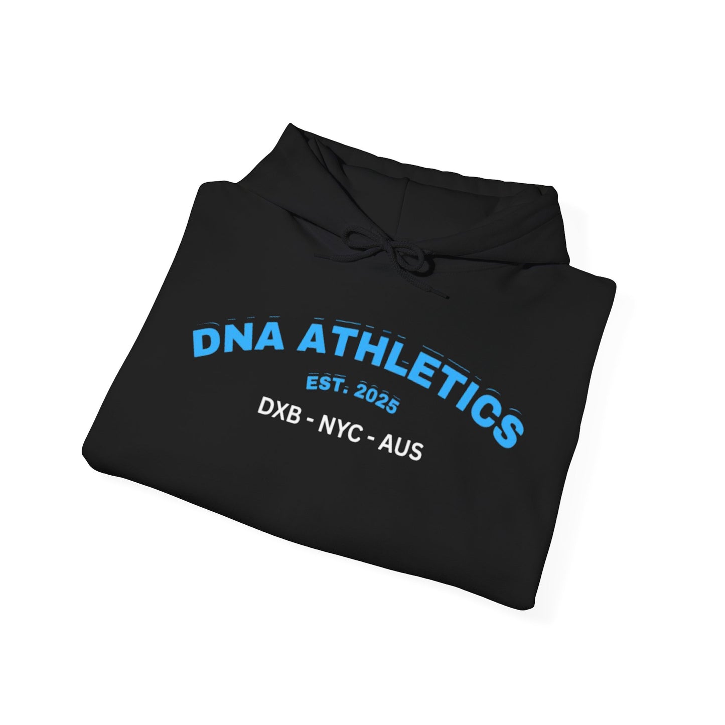 DNA Athletics Hoodie — DXB · NYC · AUS Athletic Pullover